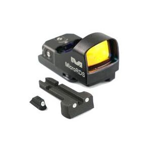 Meprolight Micro Red Dot Sight Kit with Quick Detach Adaptor and Backup Day/Night Sights S&W M&P Black ML88070504