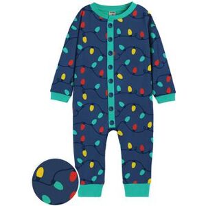 Tipsy Elves Toddler Girl's Christmas Lights Onesie Pajamas