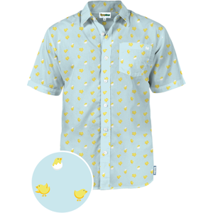 Tipsy Elves Men's Chick Magnet Button Down Shirt