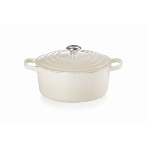 Le Creuset Signature Round Dutch Oven Meringue "22 cm