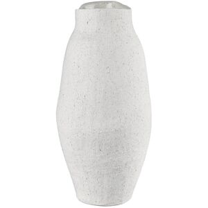 Elk Home Ferraro White Earthenware 6 Inch Wide Vase Medium (8