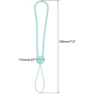 Unique 5Pcs Wrist Lanyard, Silicone Wrist Strap Lanyard Wrist Straps