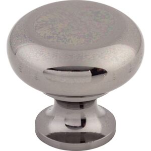 Top Knobs Flat 1-1/4 Inch Mushroom Cabinet Knob from the Somerset II 1.0 In. L X 1.0 In. W X 1.0 In. H