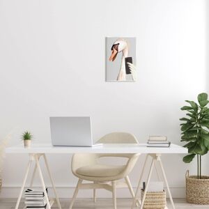 Stupell Funny Swan Bird Smiling Selfie Wall Plaque Art by Ziwei Li 10 x 15