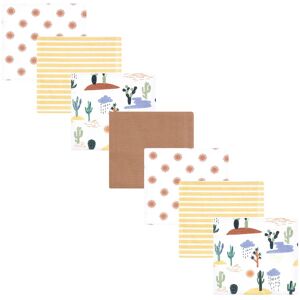 Hudson Baby Cotton Poly Flannel Receiving Blankets Bundle, Fun Desert, One Size - Fun Desert - One Size One Size