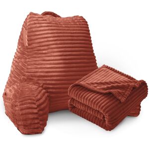 Nestl Reading Pillow for Bed Adult with Fleece Blanket Specialty