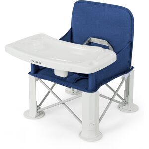 Costway Babyjoy Baby Travel Booster Seat with Double Tray Portable Folding - See Details See Details