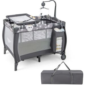 Portable Baby Playard with Changing Table Bassinet and Music Box - 40 40