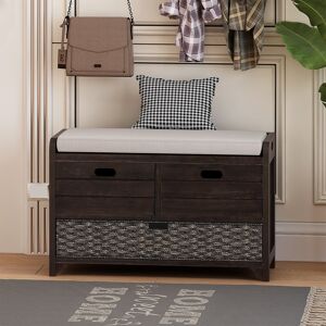 Storage Bench with Removable Cushion 32.0 In. W X 30.0 In. H X 11.8 In. D