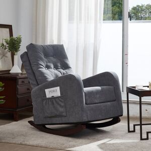 IGEMAN Multifunctional Single Sofa Reclining Chair with Side Pockets Standard