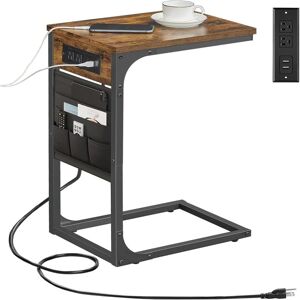 No C Shaped End Table 11.81 In. L X 15.75 In. W X 24.6 In. H