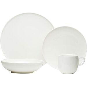 Red Vanilla Everytime White 24-piece Dinnerware Set 20.0x10.0x10.0