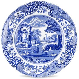 Spode Blue Italian Collection Round Plate 8 inches