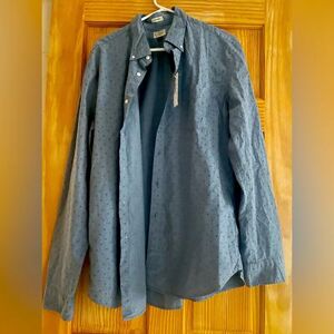 J. Crew Shirts J-Crew Classic Fit Shirt Color: Blue Size: Xl