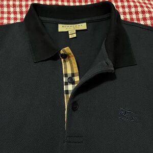 Shirts Long Sleeve Burberry Polo Shirt Color: Blue Size: Xxl