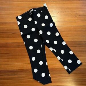 Anthropologie Pants & Jumpsuits Anthropologie Essential Collection Polka Dot Pants Nwt 6p Color: Black/White Size: 6p