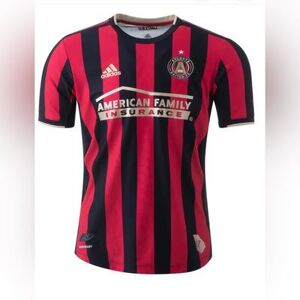Adidas Shirts New Adidas Men’s Atlanta United Fc Home Jersey Sz Xl Color: Black/Red Size: Xl