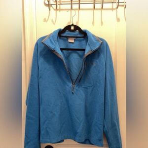 Columbia Jackets & Coats Columbia Men's Light Blue Zip Up Pull Over, Size L Color: Blue Size: L