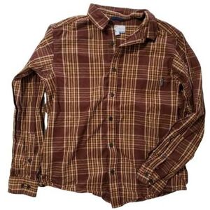 Columbia Shirts Columbia Mens Size Medium Maroon Long Sleeve Button Front Shirt Color: Red Size: M