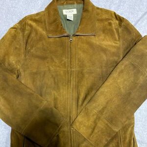 J. Crew Jackets & Coats J Crew Jacket Mens Large Brown Leather Suede Full Zip Western Ranch Classic Vtg Color: Brown Size: L