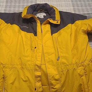 Columbia Jackets & Coats Columbia Ski Coat Color: Black/Yellow Size: L