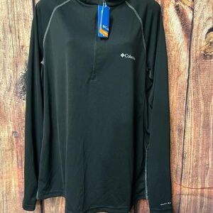 Columbia Shirts Columbia Omni-Shade Long Sleeve (008) Color: Black Size: L