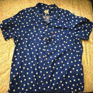 Brand New Levi's Short-Sleeve Shirt Color: Blue Size: L