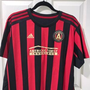 Adidas Tops Atl United Jersey Color: Black/Red Size: Xxl