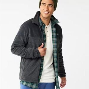 Columbia Jackets & Coats Columbiafull Zip Mid Weight Fleece Gray Jacket M Color: Gray Size: M