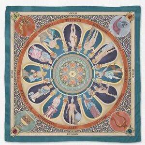 Fetolia The Olympian Gods Silk Scarf - Brown