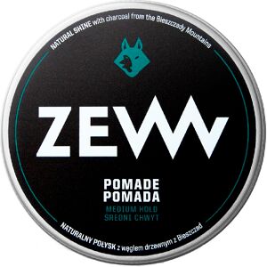 Zew for men Hair Pomade - Medium Hold with Charcoal 100mL