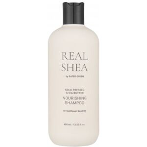 Rated Green Real Shea Butter Nourishing Shampoo - for Damaged Hair 400mL