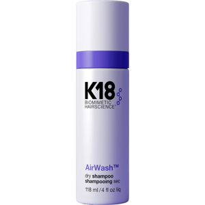 K18 Airwash Dry Shampoo Reduces Oil and Odor 118mL
