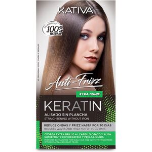 Kativa Anti Frizz Keratin Straightening without Iron Xtra Shine 1 un.