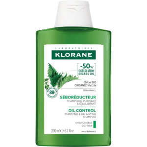 Klorane Nettle Extract Seboregulating Shampoo Oily Hair 200mL