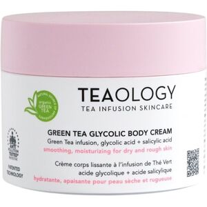 Teaology Green Tea Glycolic Body Cream Dry and Rough Skin 260mL