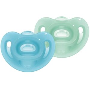 Nuk Sensitive Soother Silicone 2 un. 0-6 Months