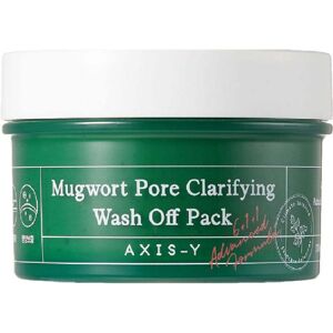 Axis Mugwort Pore Clarifying Wash Off Pack- for All Skin Types 100mL