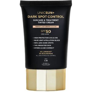 Unicskin Unicsun+ Dark Spot Control Suncare & Treatment Cream 30mL Perfect Light Brown