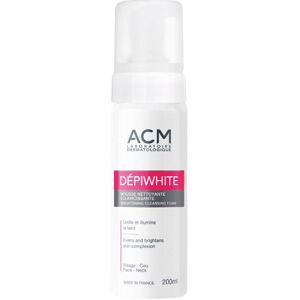 ACM Laboratoire Dermatologique Dépiwhite Brightening Cleansing Foam Cleanses and Removes Makeup 200mL