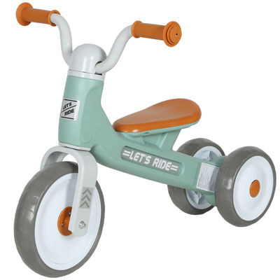 Løbecykel, 69x40x49 cm, Grøn, plast