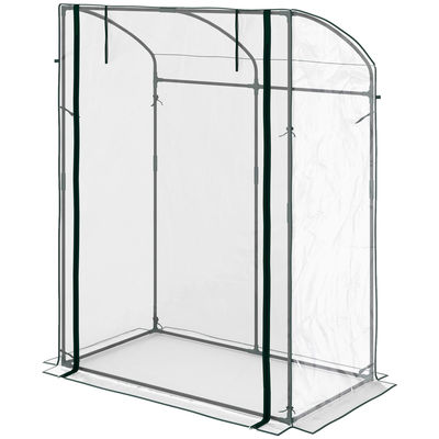 Växthus, 128x70x170 cm, Transparent