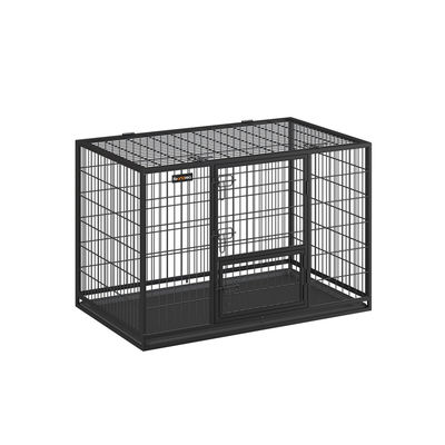 Hundbur, 122x74,5x80,5 cm, Svart