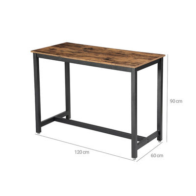 Barbord, 120x60x90 cm, Brun