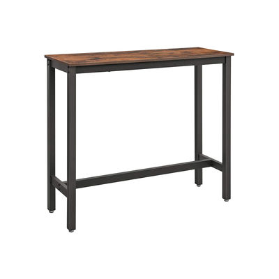 Barbord, 120x40x100 cm, Brun Svart
