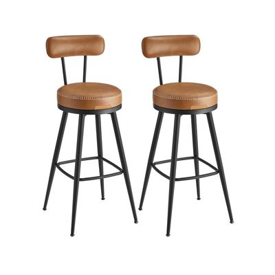Barstolset, 57x57x101 cm, Brun