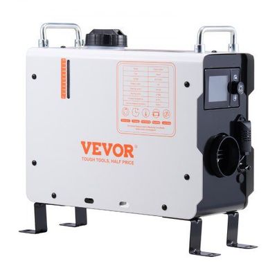 Dieselvärmare, 2kW 12V/24V med Bluetooth och CO-larm, Portabel värmeenhet