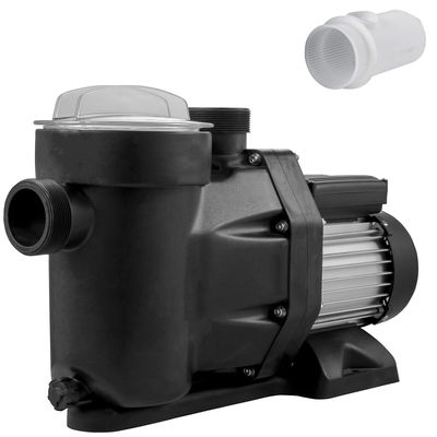 Poolpump, 1 HK 19200 L/h 750W, 1.97" inlopp/utlopp, plast