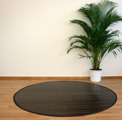 Matta, Home, Bambu, 90x90x1 cm, Brun