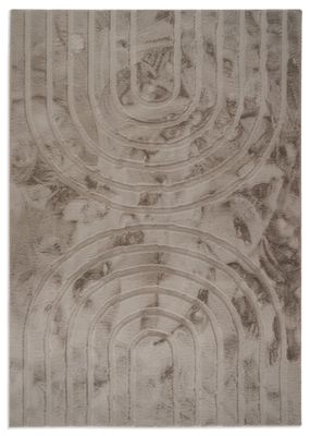 Rabbit Zen Taupe 200x290 cm Pälsmatta